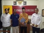 Audiensi Ketua Sako SPN Pramuka Gresik dengan Ketua Kwarcab Pramuka Gresik